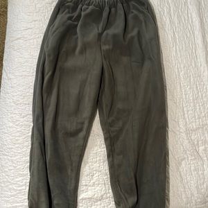 oversized dark grey pants
